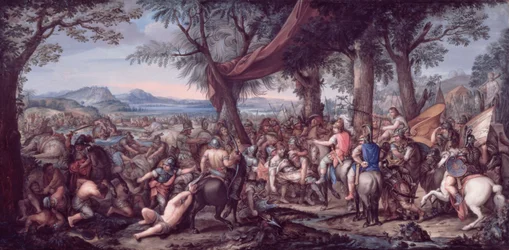Alexandre à la bataille d